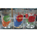 Drinking Water Glass Cold Juice Tumbler Set of 6 New